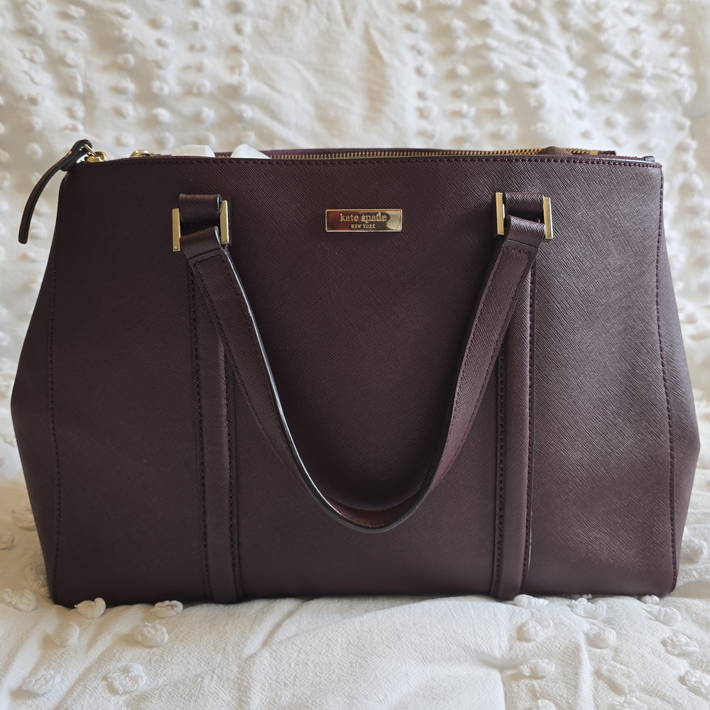 Kate Spade Plum Leather Purse